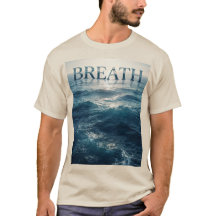 Breathe Ocean Waves T-Shirt | Premium CoastalBeacH