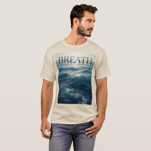 Breathe Ocean Waves T-Shirt Premium CoastalBeacH