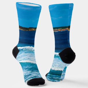 Breathe Of Fresh Seaside Air, Crew Socks