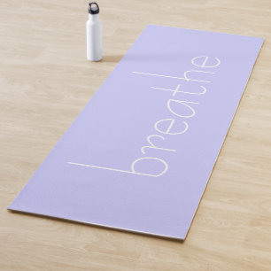 Breathe Periwinkle Yoga Mat