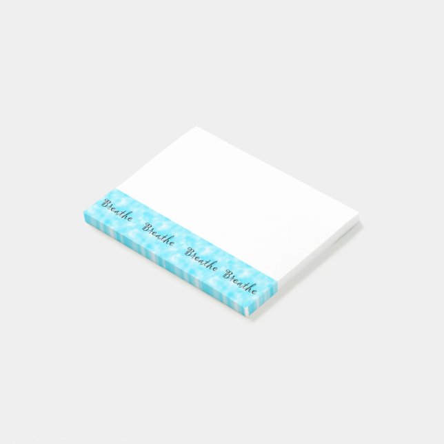 Breathe Post-It Notes (Angled)