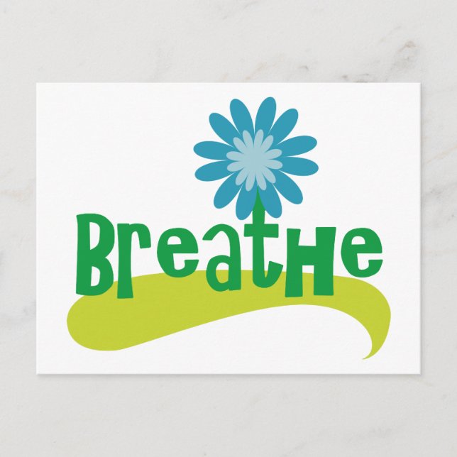 Breathe Postcard (Front)