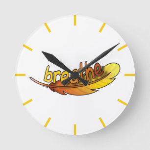 Breathe round clock
