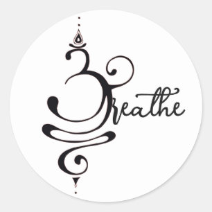 Breathe Sticker