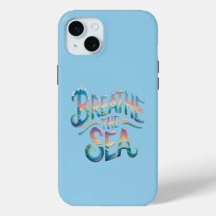 Breathe the Sea iPhone 15 Mini Case