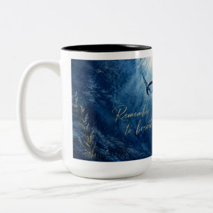 Breathe Two-Tone Coffee Mug