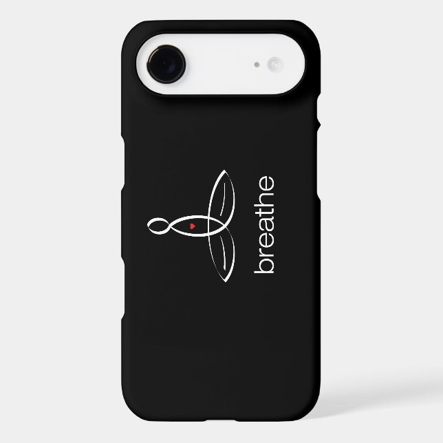 Breathe - White Regular style Case-Mate iPhone Case (Back)