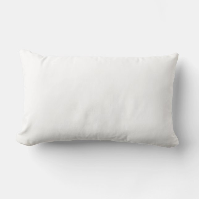 Breatheable Cotton Lumbar Pillow– 13x21 Custom Hom Lumbar Cushion (Front)