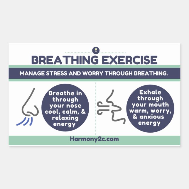 Breathing Exercise Sticker (Front)