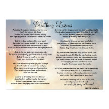 Breathing Lessons ©2012 by Trinka Polite (poster)