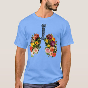 Breathing Spring Flower Lungs by Tobe Fonseca T-Shirt
