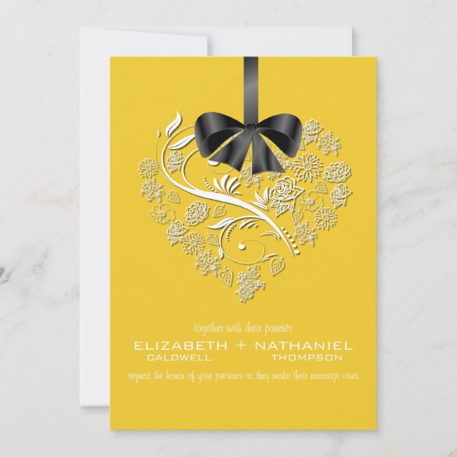 Breathless Wedding Invitation--sunshine Invitation (Front)