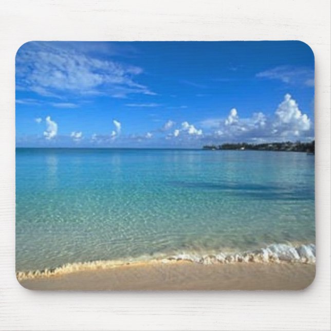 Breathtaking Beach Mouse Mat (Front)