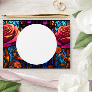 Breathtaking Floral Designs Red Roses Envelope