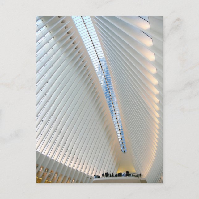 Breathtaking Image of the Oculus at the WTC Postcard (Front)