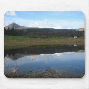Breathtaking Landscape Portrait of GoatFell Mouse Mat