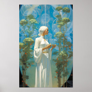 Breathtaking Moebius Maxfi Character Design Poster