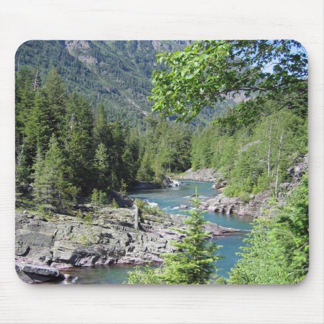 Breathtaking National Forest Mouse Mat (Front)