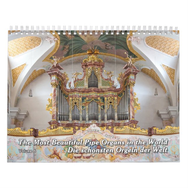 Breathtaking Pipe Organs – The Organ Calendar (Cover)