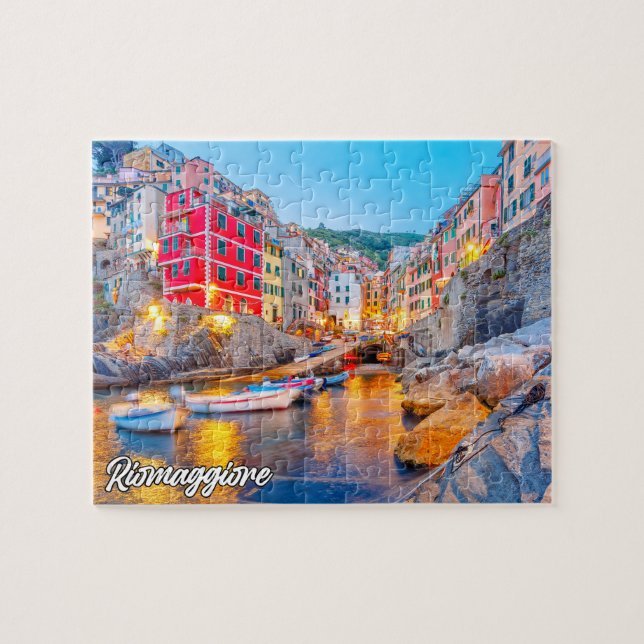 Breathtaking Riomaggiore, Italy Jigsaw Puzzle (Horizontal)