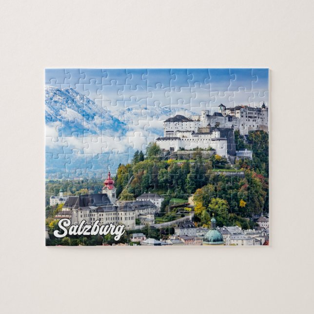 Breathtaking Salzburg, Austria Jigsaw Puzzle (Horizontal)