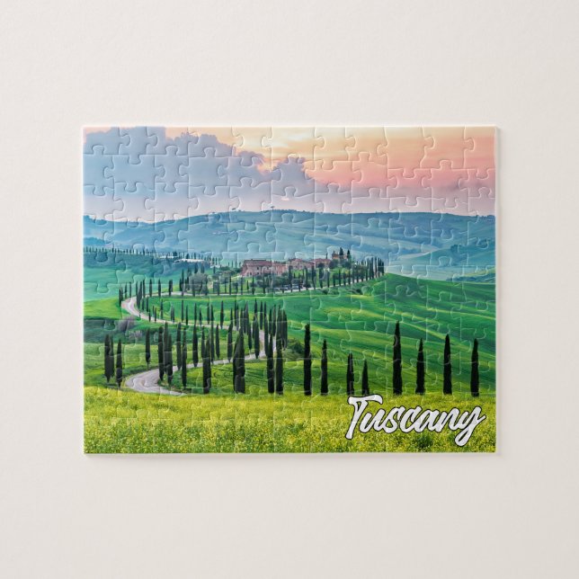 Breathtaking Tuscany, Italy Jigsaw Puzzle (Horizontal)
