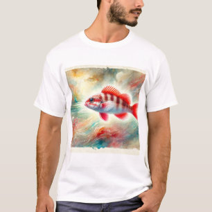 Breca Beauty 150624AREF112 - Watercolor T-Shirt