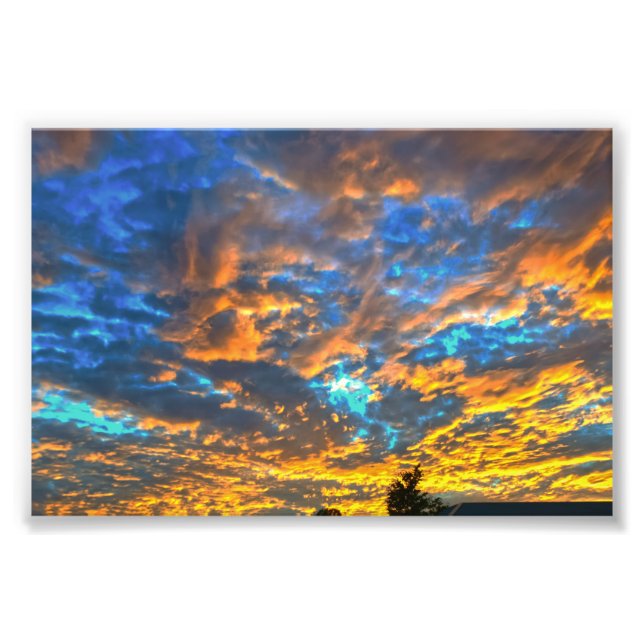Brechin Sunset Photo Print (Front)