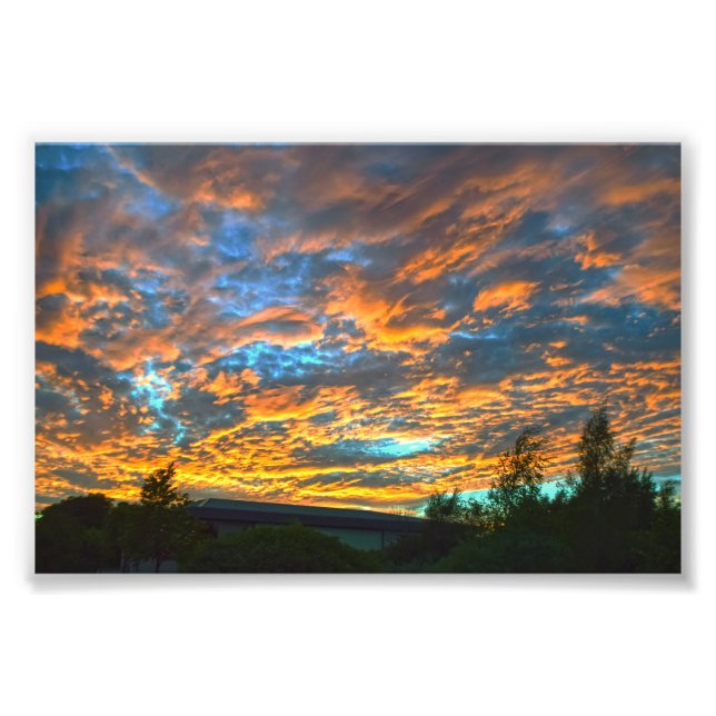 Brechin Sunset Photo Print (Front)