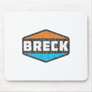 Breck Skiing Breckenridge Ski Colorado Snowboardin Mouse Mat