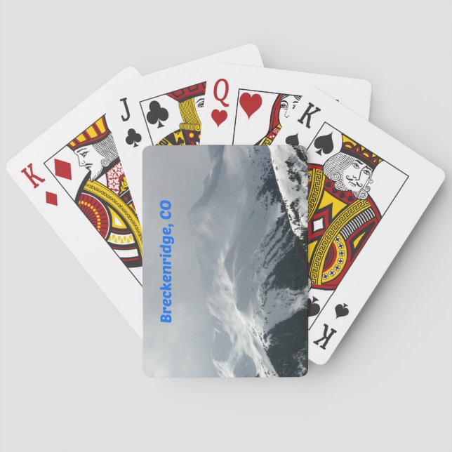 Breckenridge, CO Playing Cards (Back)