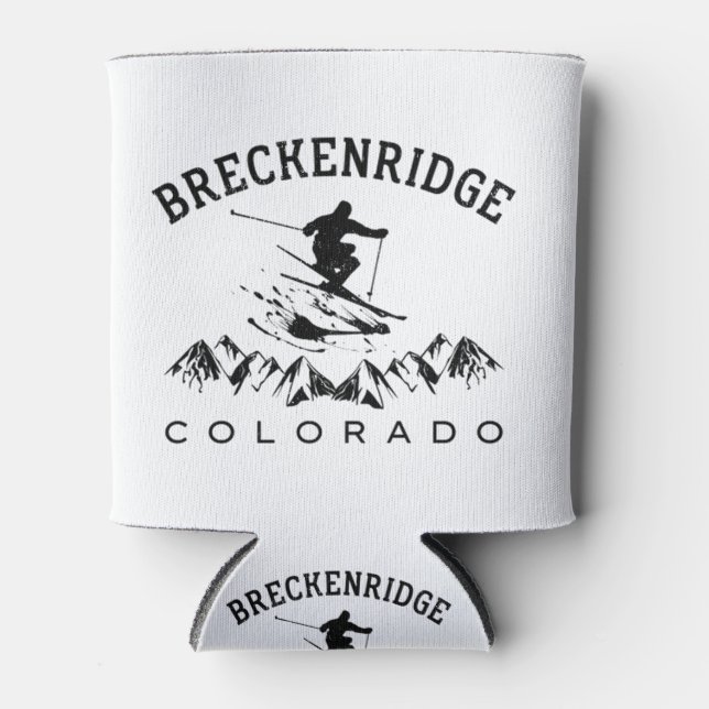 Breckenridge Colorado  Can Cooler (Front)