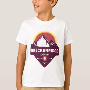 Breckenridge Colorado Co Rocky Mountains Hiking Sk T-Shirt