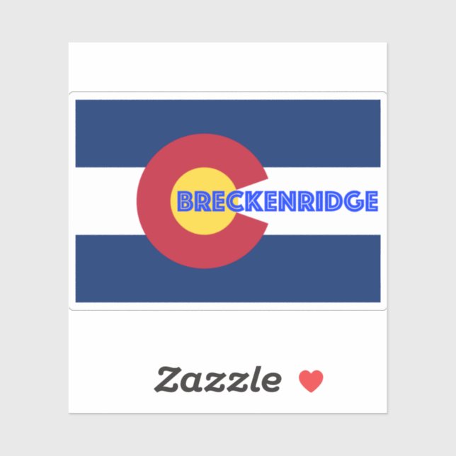 Breckenridge Colorado Flag (Sheet)