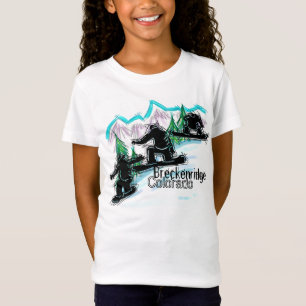 Breckenridge Colorado girls tee