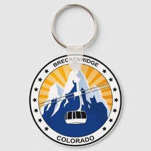 Breckenridge Colorado Key Ring