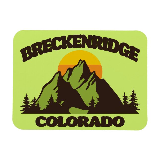 Breckenridge,Colorado Magnet (Horizontal)