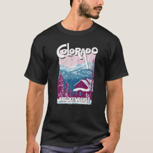 Breckenridge Colorado Mountain State Rocky Mountai T-Shirt