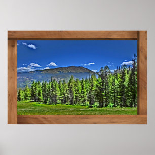 Breckenridge Colorado mountains scenic poster
