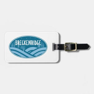 Breckenridge Colorado Outdoors Luggage Tag