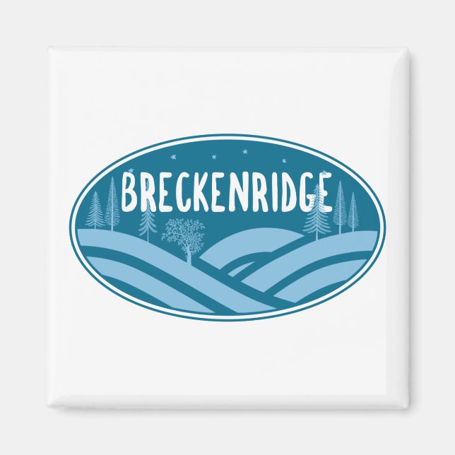 Breckenridge Colorado Outdoors Magnet (Front)