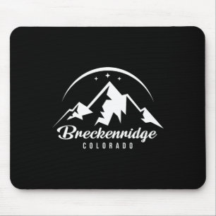 Breckenridge Colorado Ski Resort Skiing Snowboardi Mouse Mat