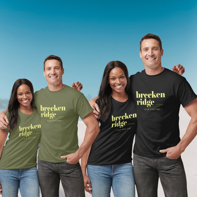 Breckenridge Colorado ski vacation apparel  T-Shirt (Creator Uploaded)