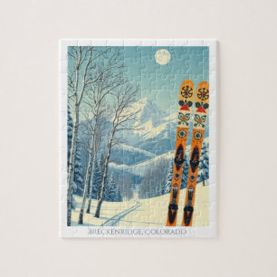 Breckenridge Colorado ski vacation game Jigsaw Puzzle