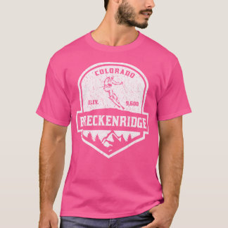 Breckenridge Colorado Snow Skiing Active T-Shirt