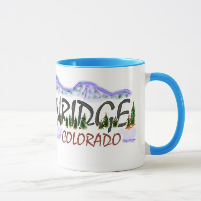 Breckenridge Colorado souvenir mug (Right)