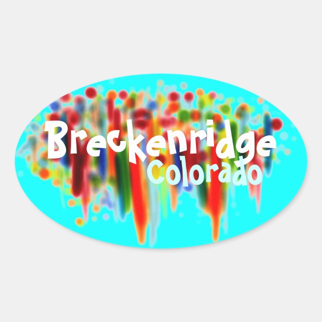 Breckenridge Colorado sticker (Front)