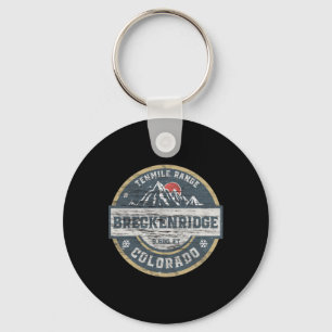 Breckenridge Colorado Tenmile Range Rocky Mountain Key Ring