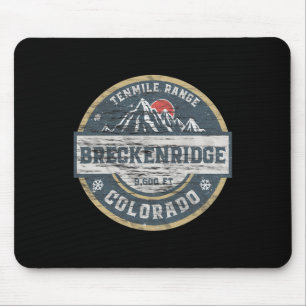 Breckenridge Colorado Tenmile Range Rocky Mountain Mouse Mat