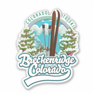 Breckenridge, Colorado Vintage ski logo